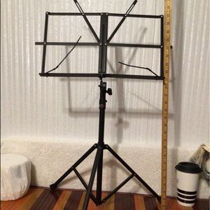 Simba Instruments Portable Adjustable Music Stand in Case And Box.